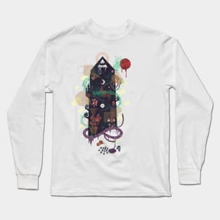 The Ominous and Ghastly Art Mont Noir Long Sleeve T-Shirt